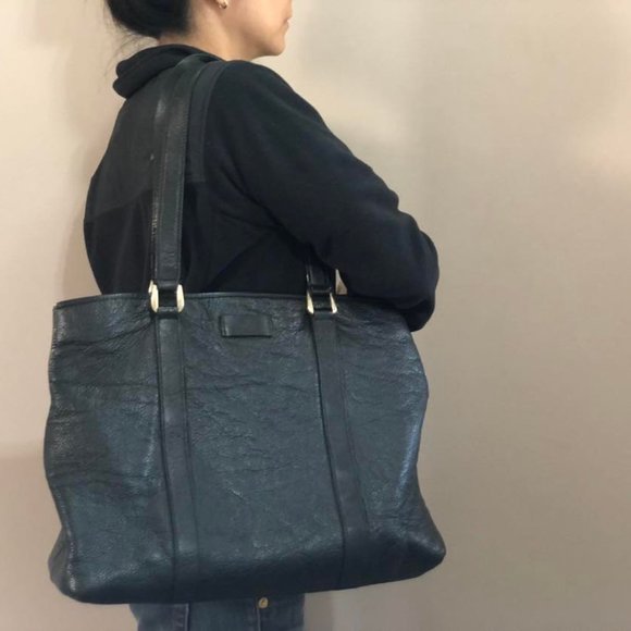 Gucci Leather Shoulder Totebag - Picture 2 of 13